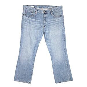 Gap Mens 1969 Standard Jeans Sz 40x32 Straight Leg Medium Wash Blue 100% Cotton